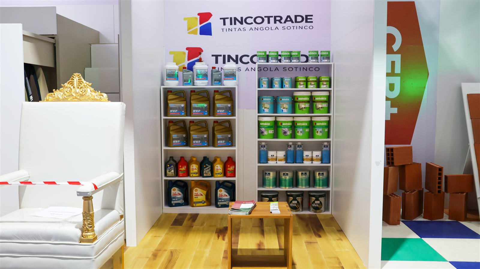 Produtos da Tincotrade apresentados na FILDA 2026