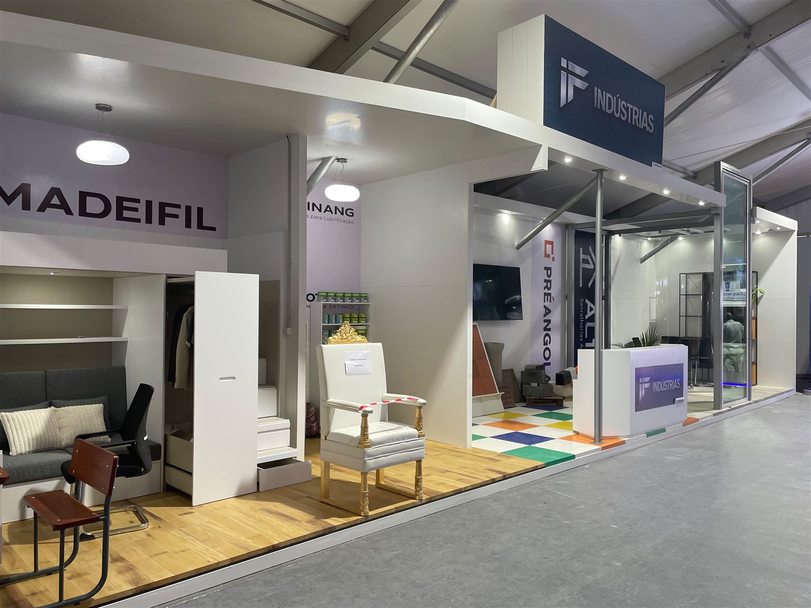 Stand da Indústrias Group na FILDA 2026